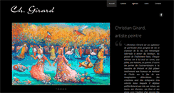 Desktop Screenshot of girardpeintre.fr