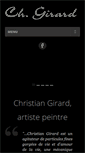 Mobile Screenshot of girardpeintre.fr